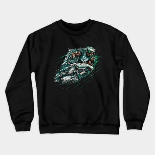 Run The Ball! (Plain Edition) - Philadelphia Eagles 2024 Crewneck Sweatshirt